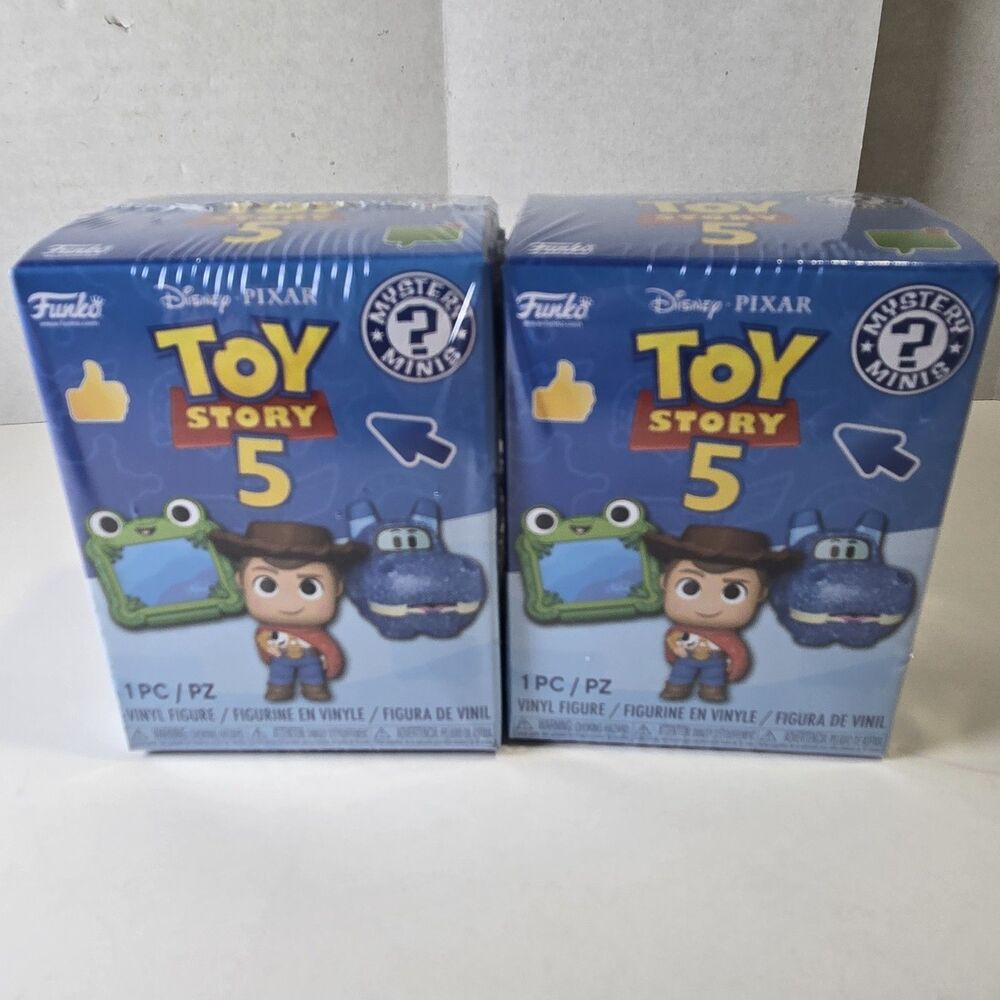 Funko Mystery Minis Toy Story 5 Blind Box - Factory Sealed Lot of 2 NEW